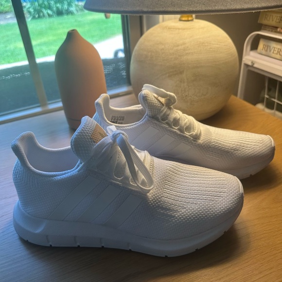 adidas Shoes - Adidas swift run white sneakers